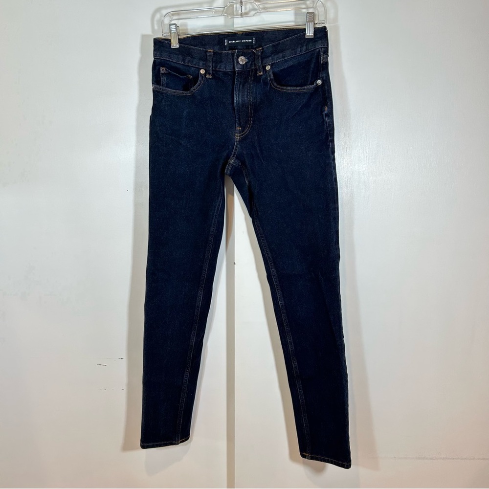 Everlane Uniform The Slim Jean In Dark Wash